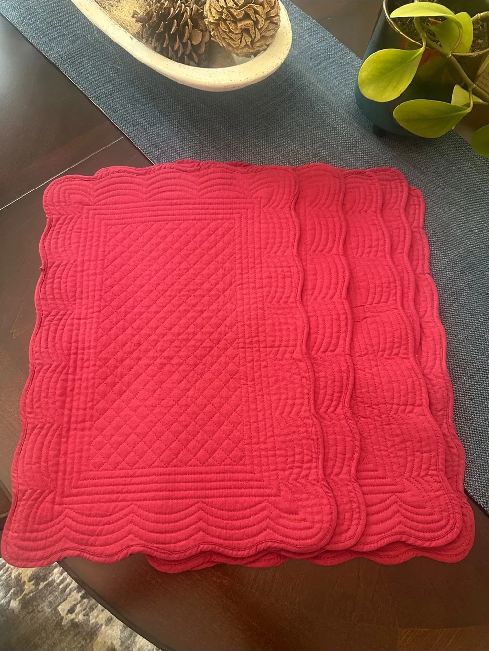 Homegoods Quilted Rectangular Placemats (5)